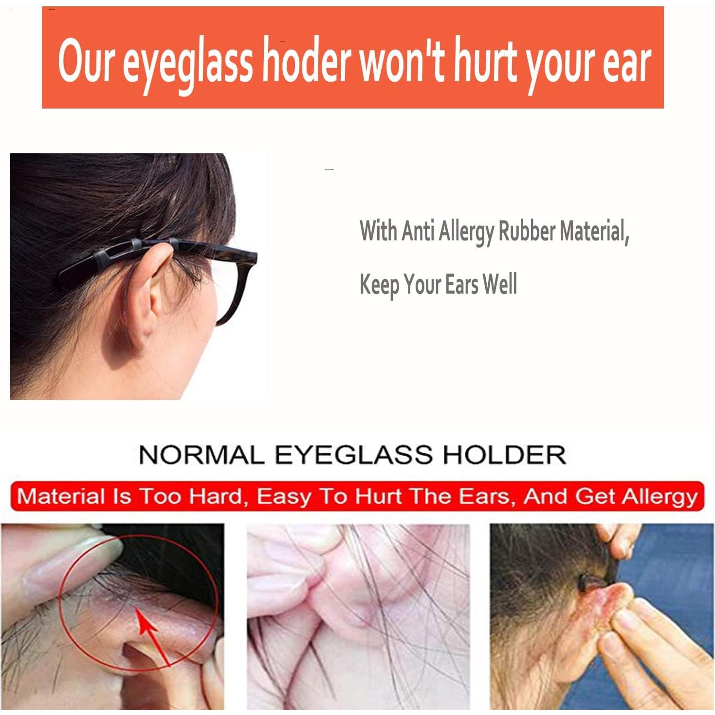 Cojines de Silicona MOLDERP para Gafas - 7 Pares Antideslizantes