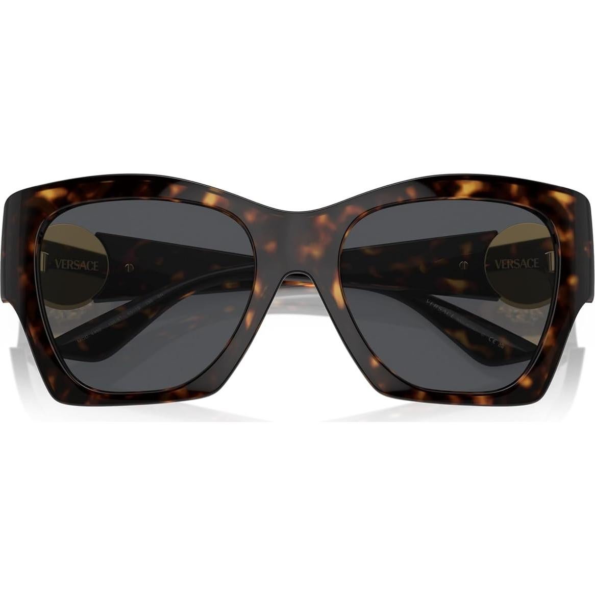 Gafas de sol Versace Mujer Marco Blanco Lentes Grises 50mm