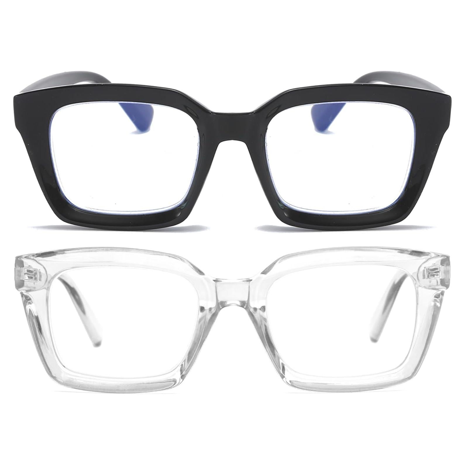 Gafas de Lectura REAVEE 2 Pack Estilo Oprah 1.0x UV400