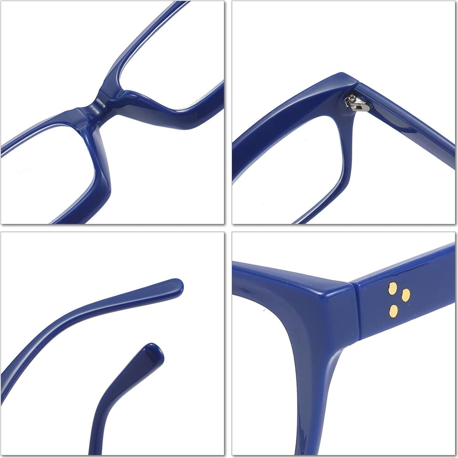 Gafas de Computadora REAVEE 2 Pack Bloqueo Luz Azul