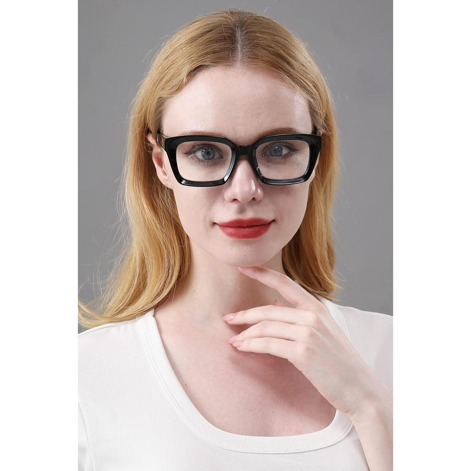 Gafas de Lectura REAVEE 3 Pack Bloqueo Luz Azul 2.75x