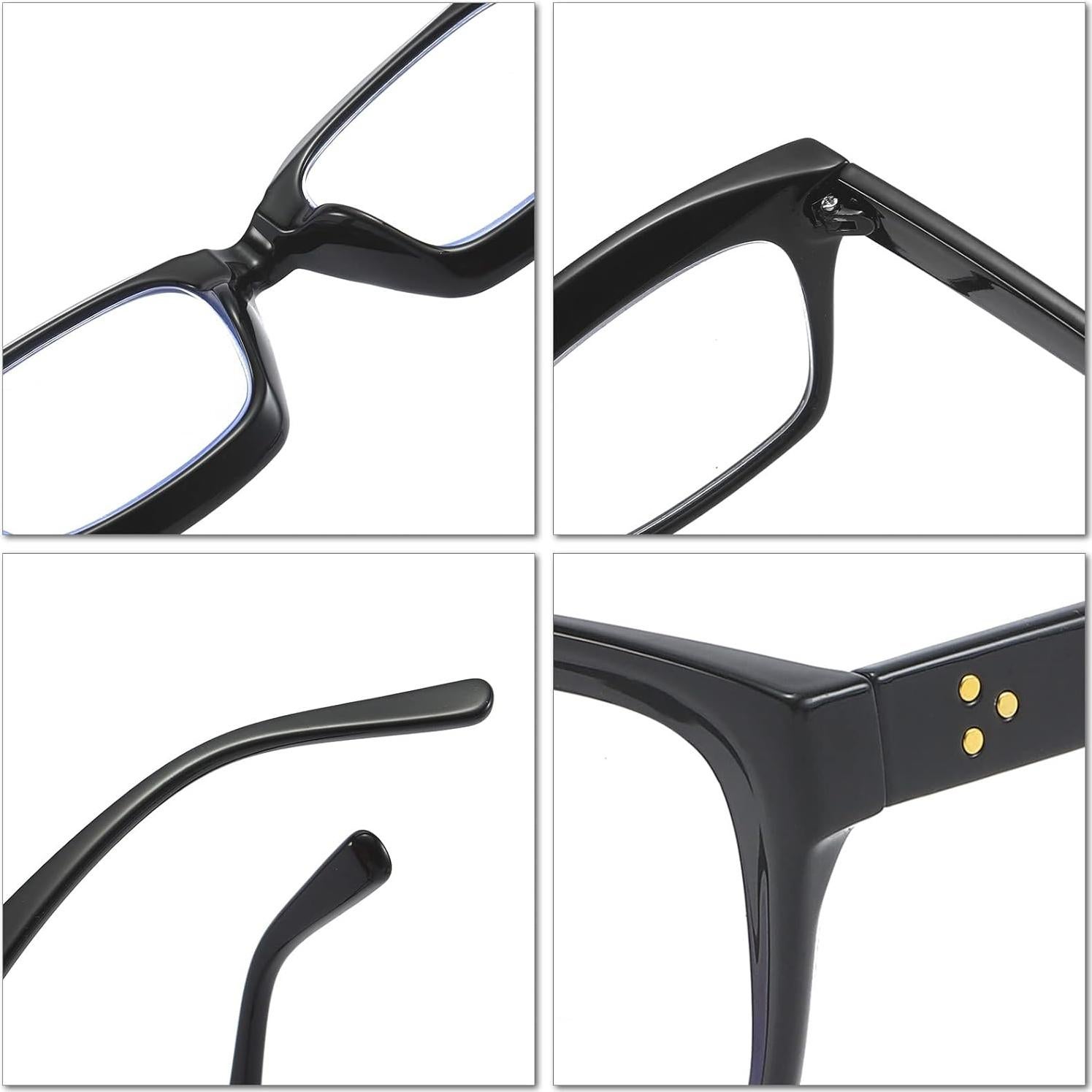 Gafas de Lectura REAVEE 3 Pack Unisex 2.0x Bloqueo Luz Azul