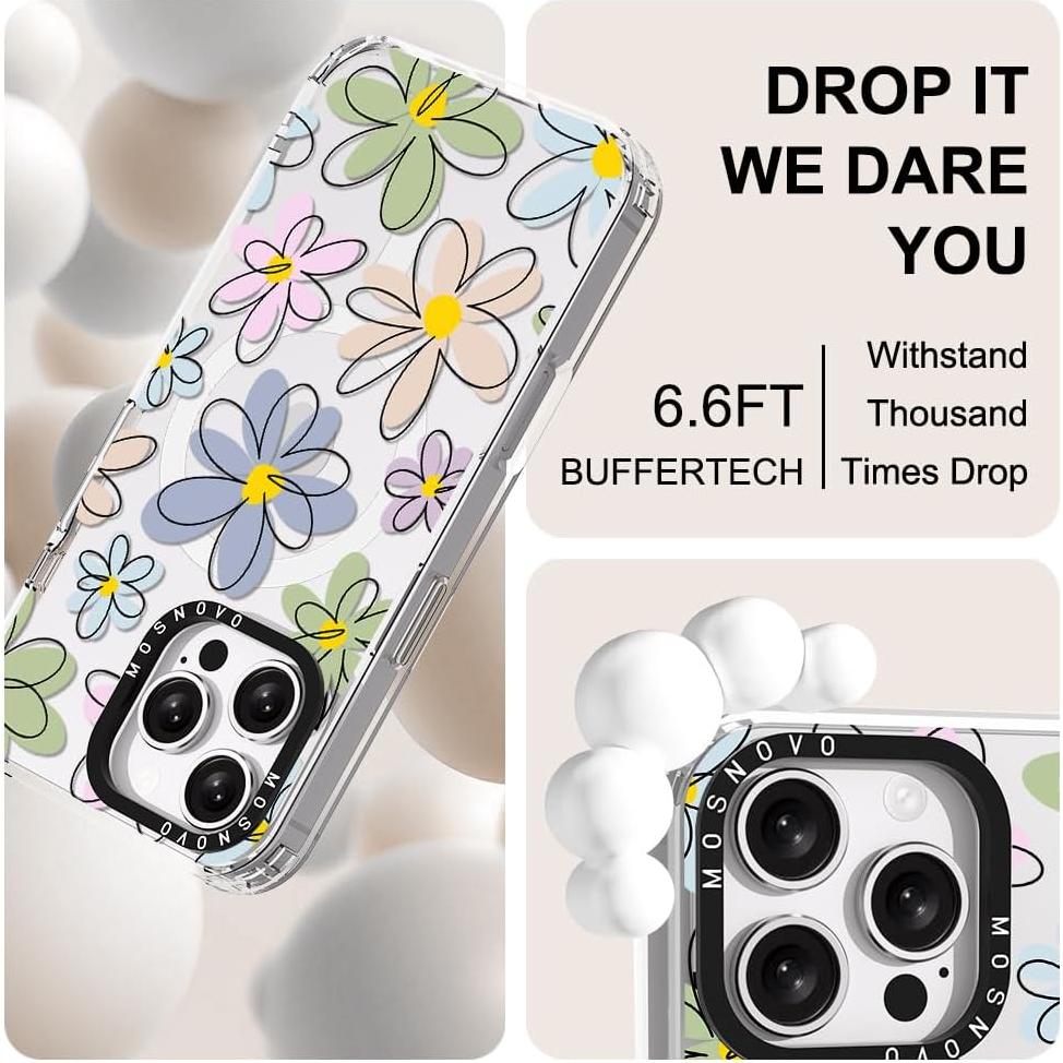 Funda MOSNOVO para iPhone 16 Pro Max - Protección Militar