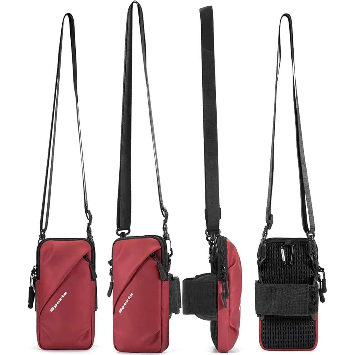 Banda para Brazo Prime Comfort, Rojo, 6.7" para Móvil