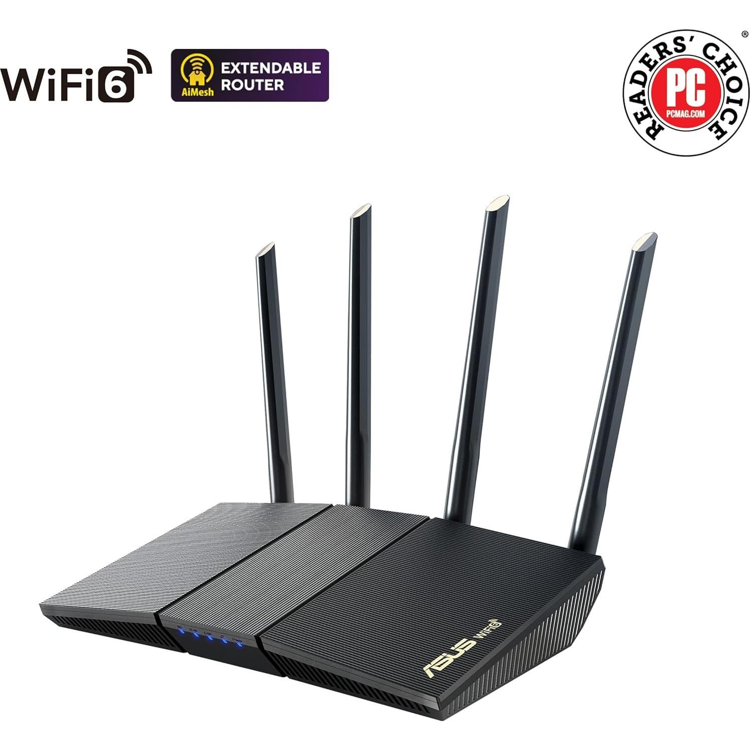 Enrutador ASUS RT-AX1800S WiFi 6 Doble Banda 0,37 kg