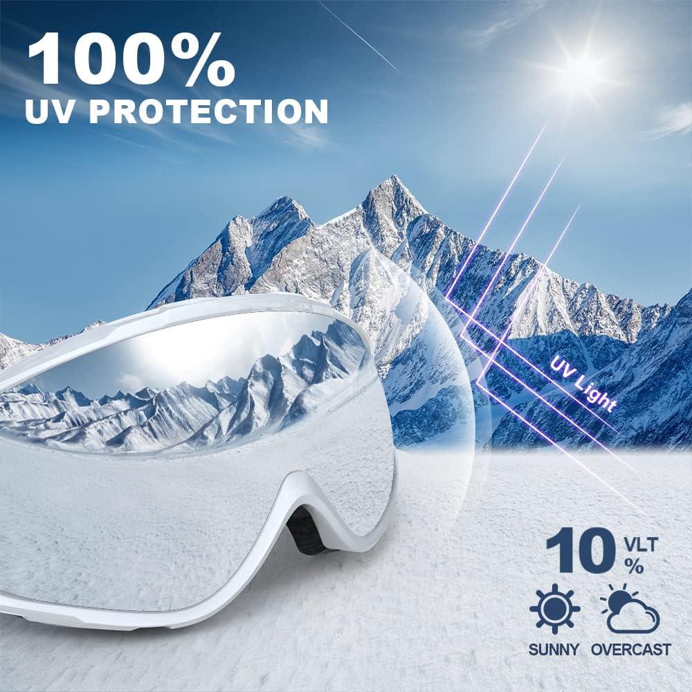 Gafas de Esquí Findway OTG - Protección UV, Anti-vaho, Unisex