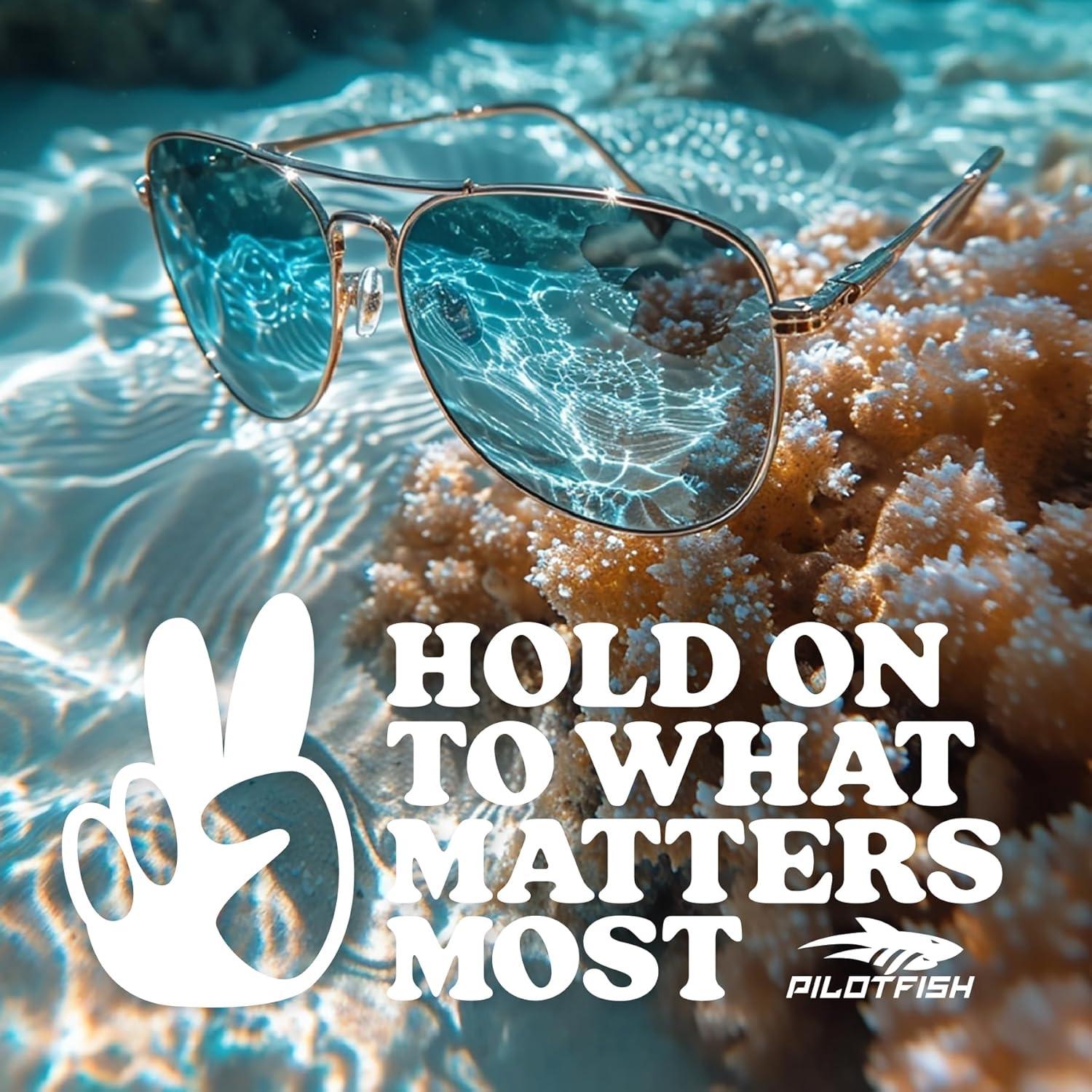 Correa de Gafas de Cuero Pilotfish - Ajustable Unisex Verde