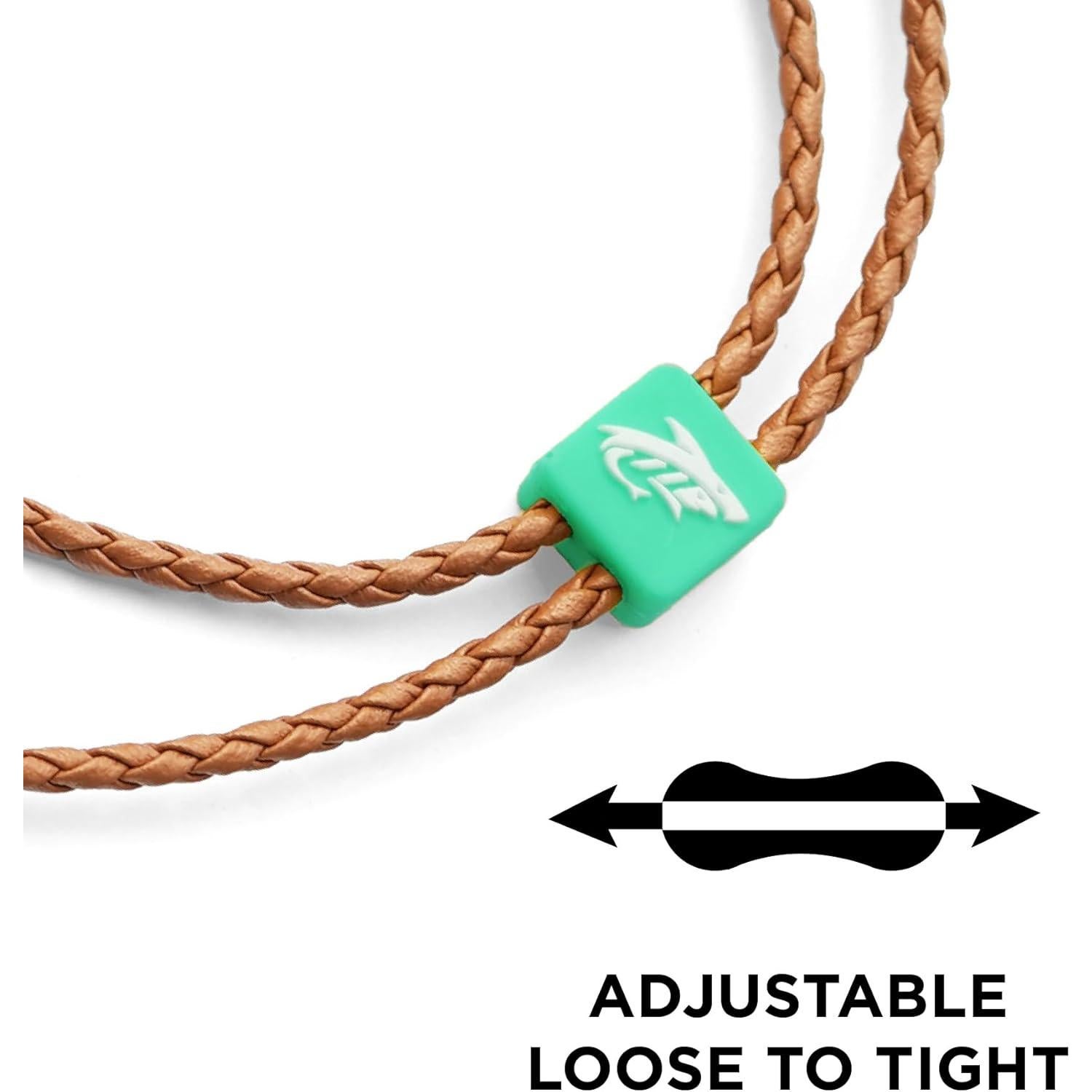 Correa de Gafas Pilotfish de Cuero Trenzado Unisex