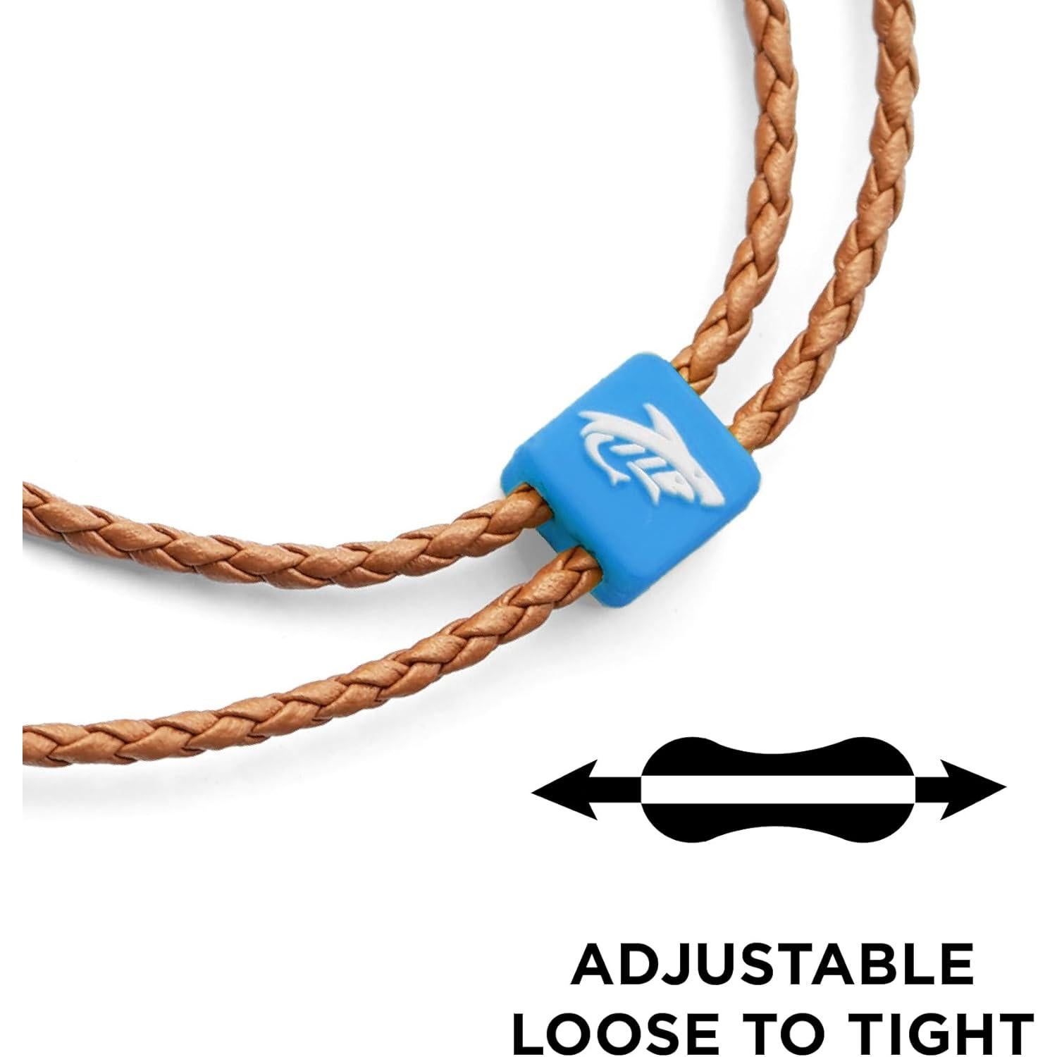 Correa de Gafas Pilotfish de Cuero Trenzado Unisex