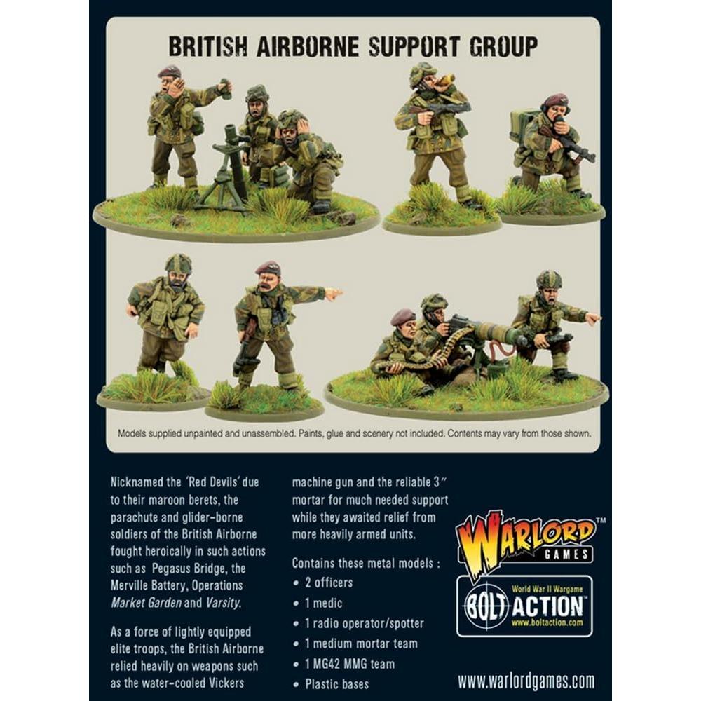 Miniaturas Warlord Games Aerotransportado Británico 28 mm