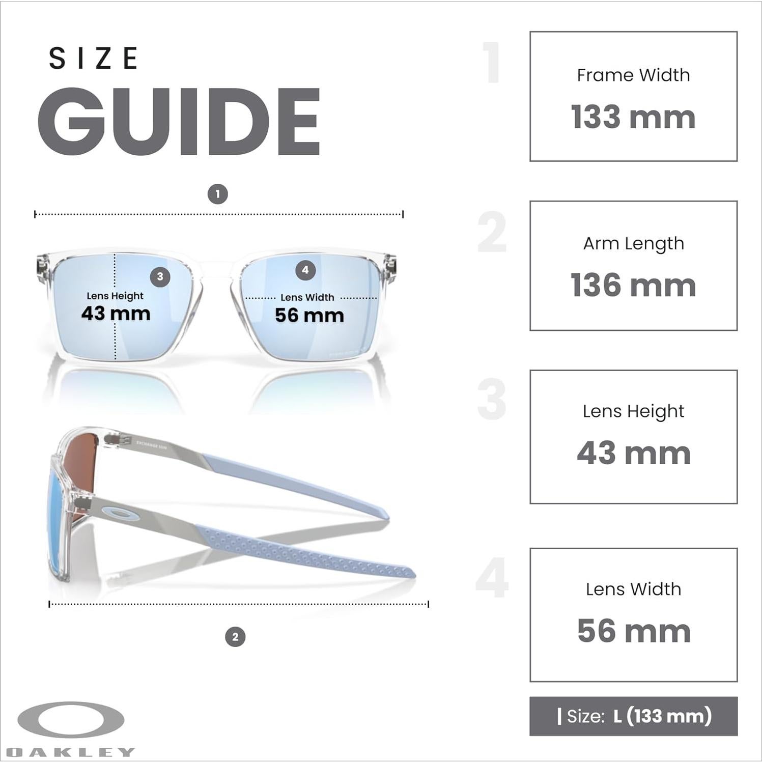 Gafas de sol Oakley Exchange OO9483 Polarizadas Prizm Deep Water