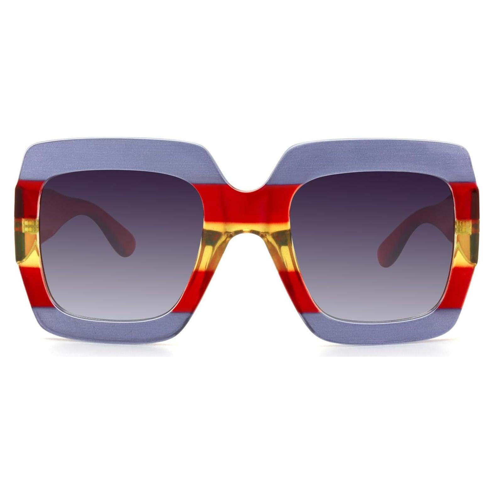 Gafas de sol cuadradas STORYCOAST UV400 para mujeres