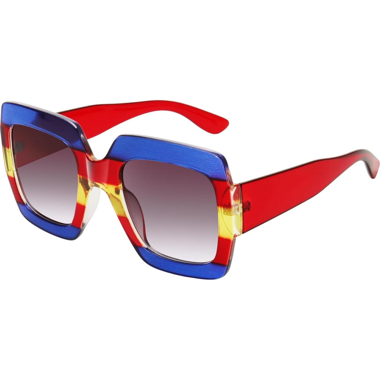 Gafas de sol cuadradas STORYCOAST UV400 para mujeres