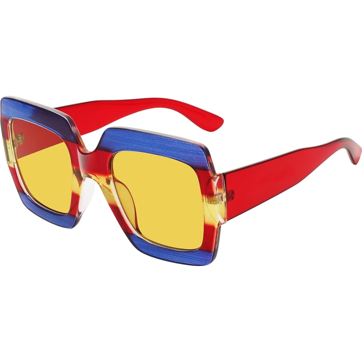 Gafas de sol cuadradas STORYCOAST UV400 para mujeres