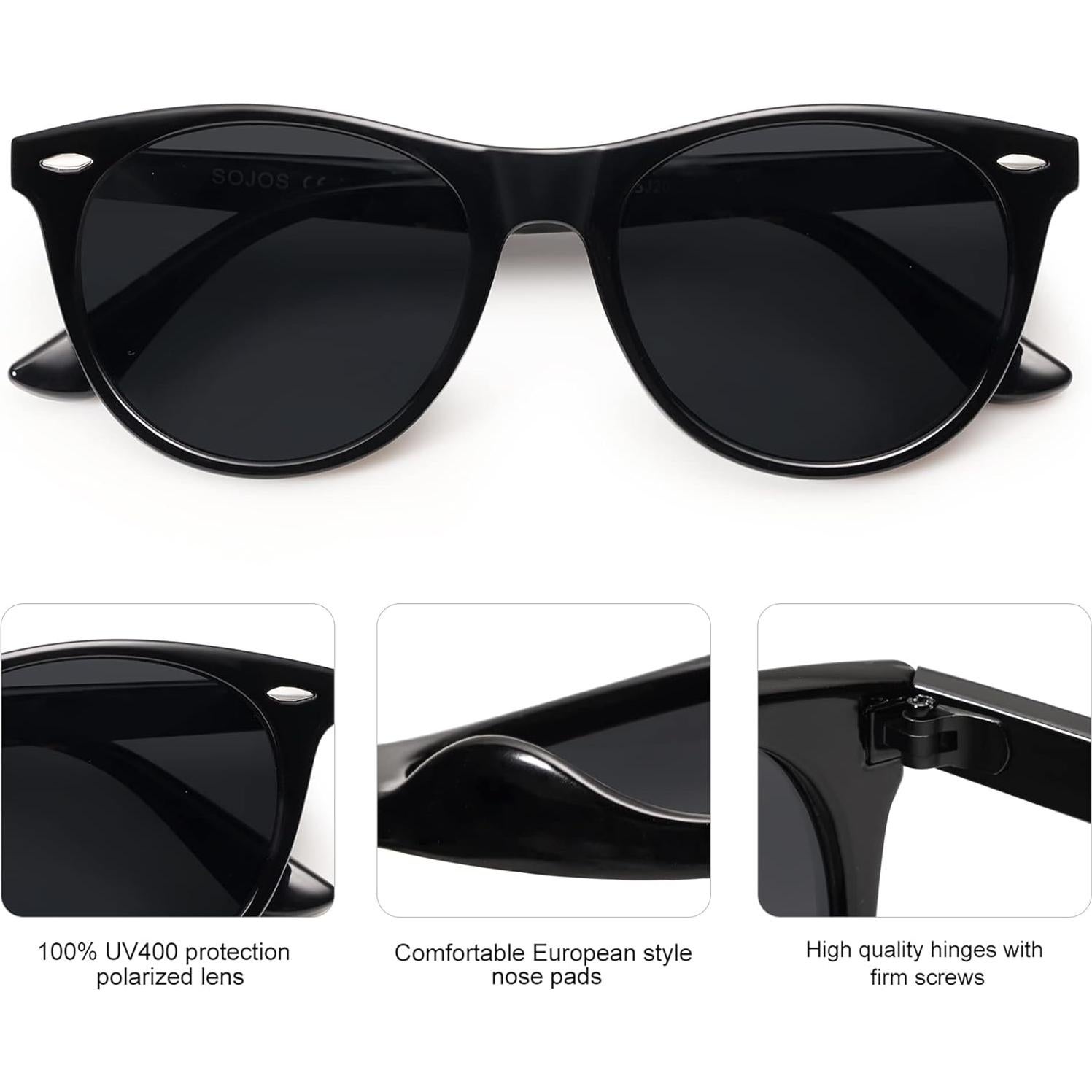 Gafas de sol polarizadas SojoS SJ2076 UV400 para hombres y mujeres