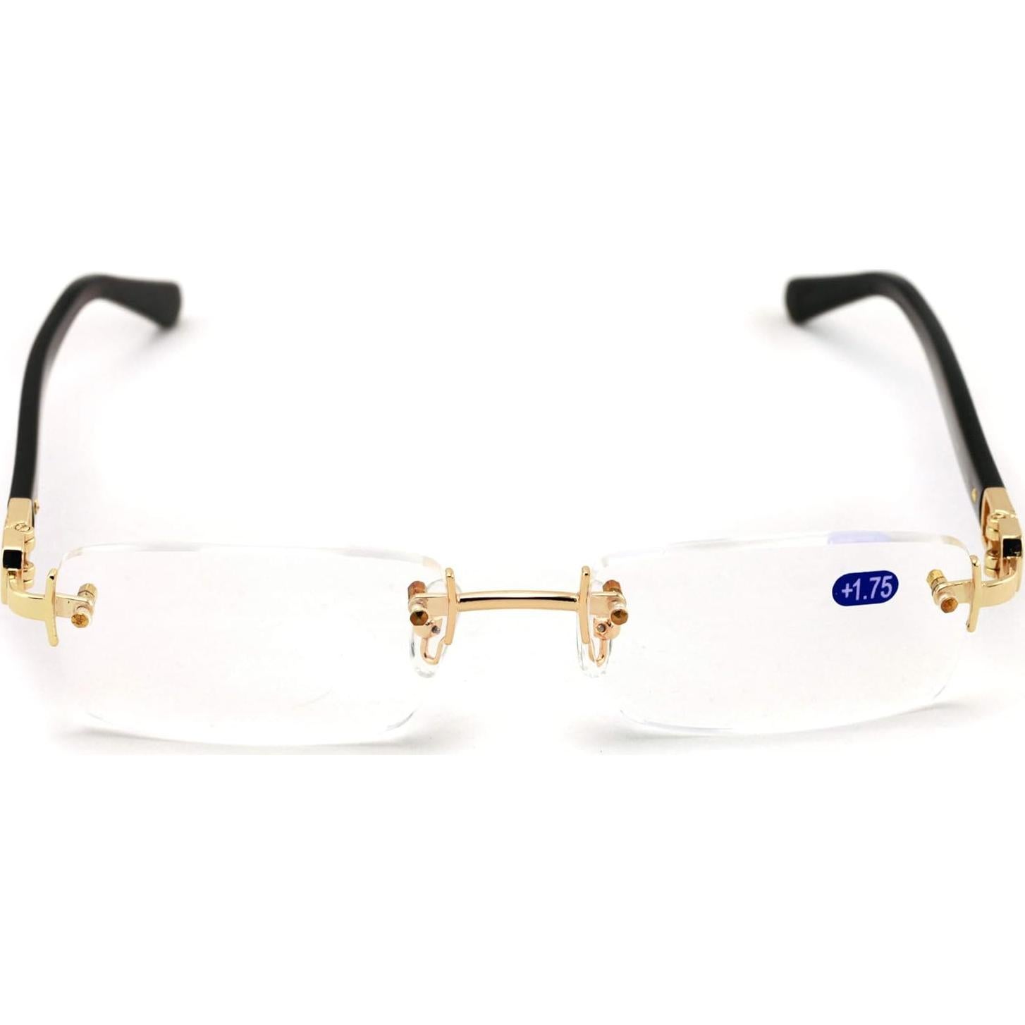 Gafas de lectura Vision World Oro 2.0x sin marco