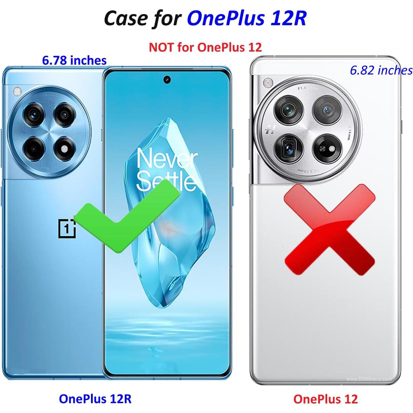 Funda OnePlus 12R Ftonglogy Floral TPU Delgado Montaña