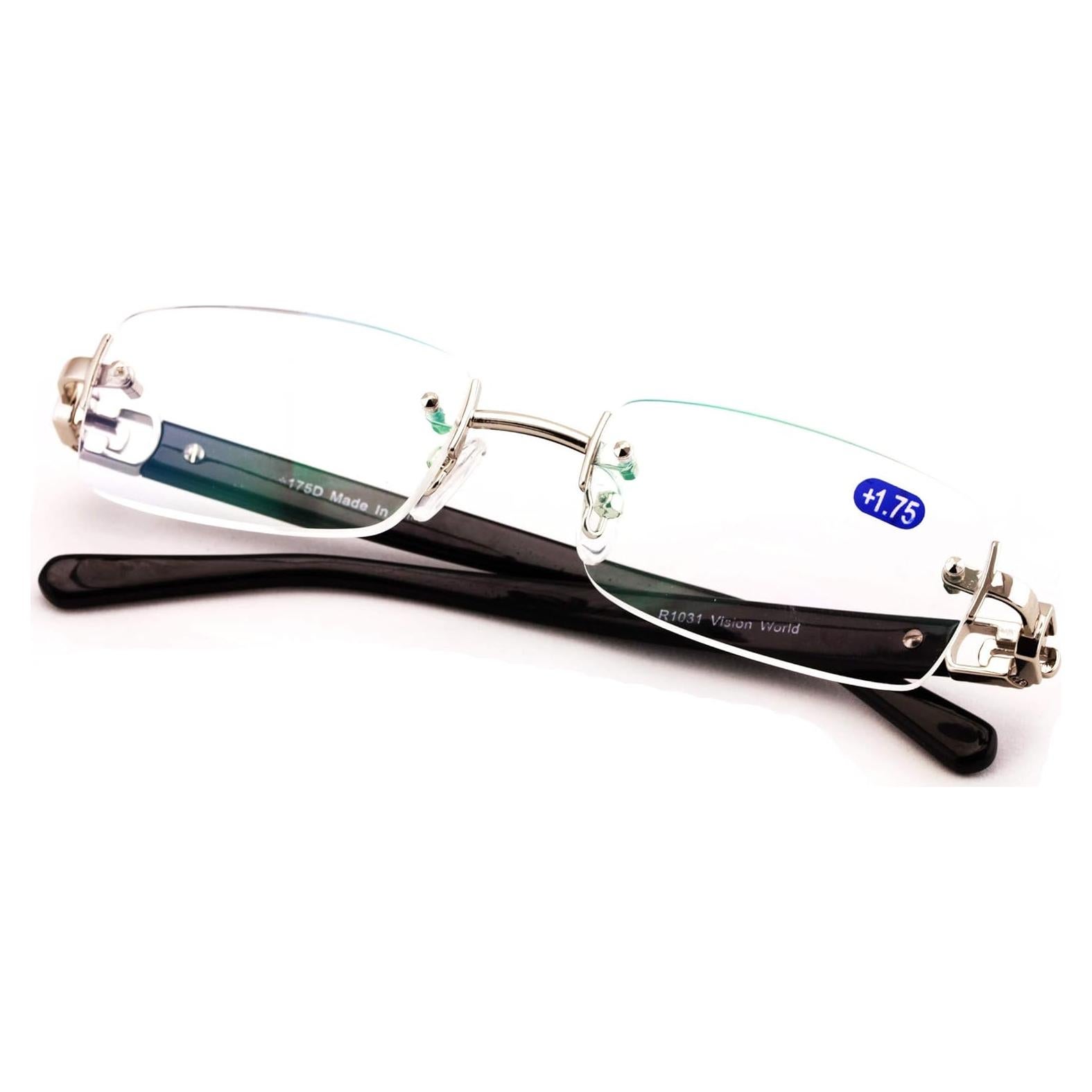 Gafas de lectura Vision World plata 1.5x sin marco