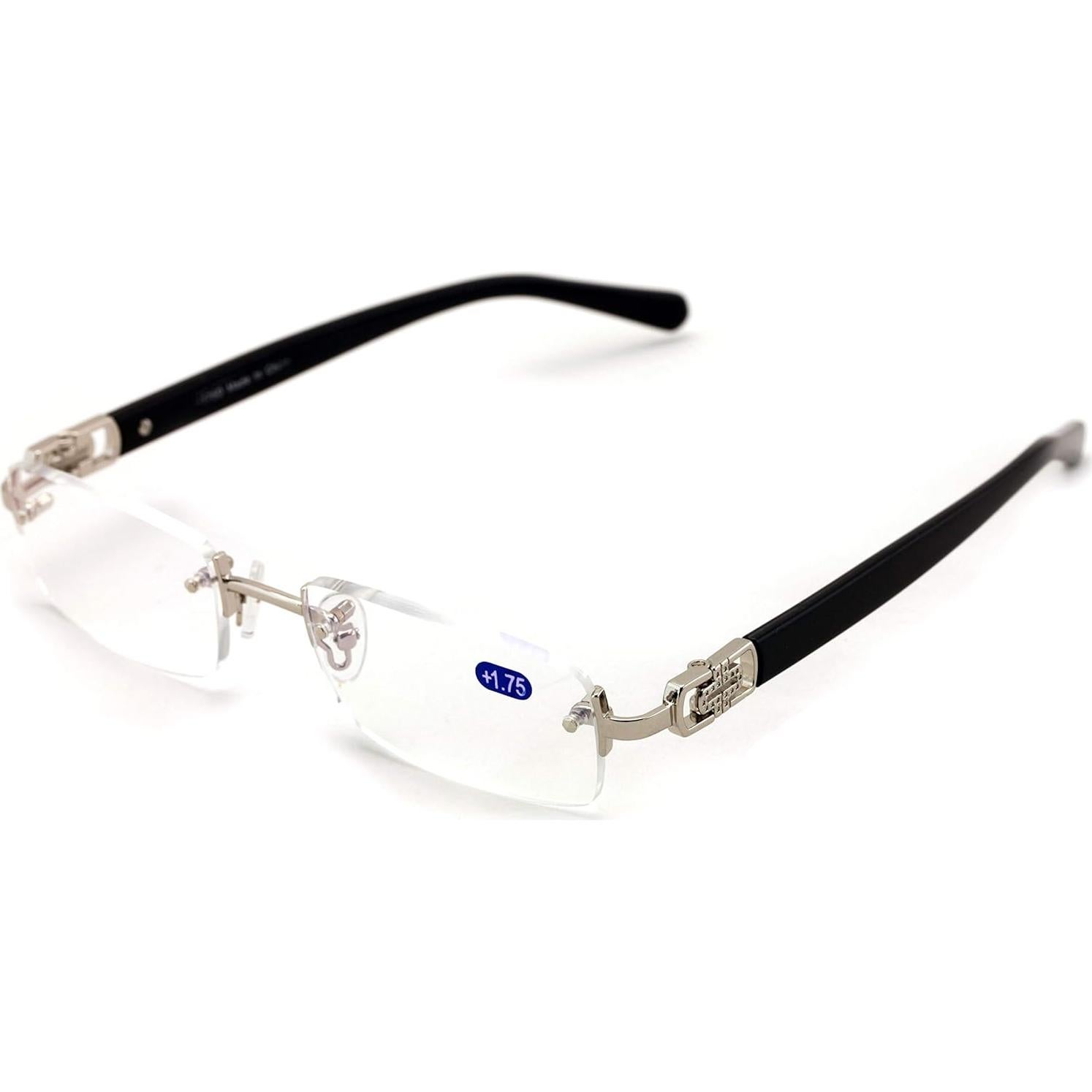 Gafas de lectura Vision World plata 1.5x sin marco
