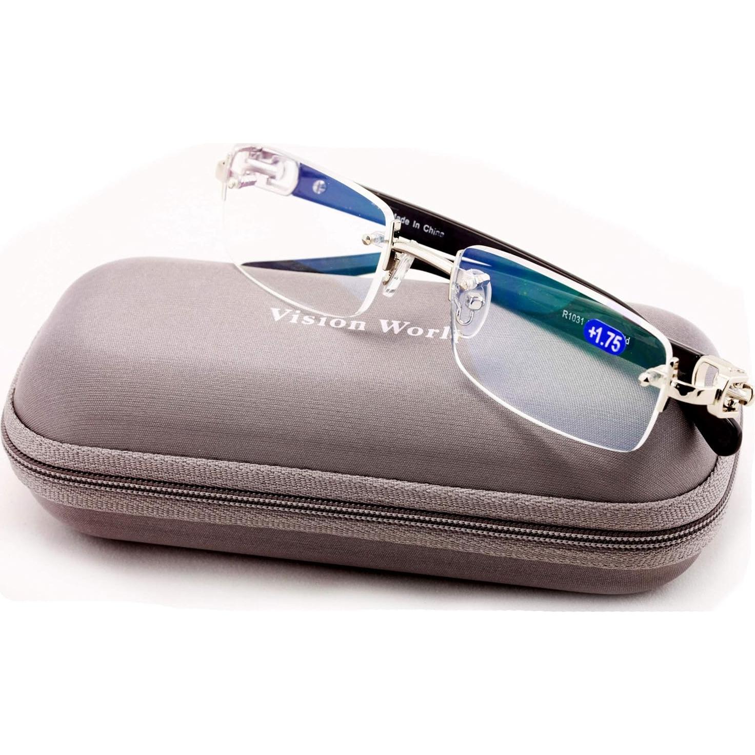 Gafas de lectura Vision World plata 1.5x sin marco