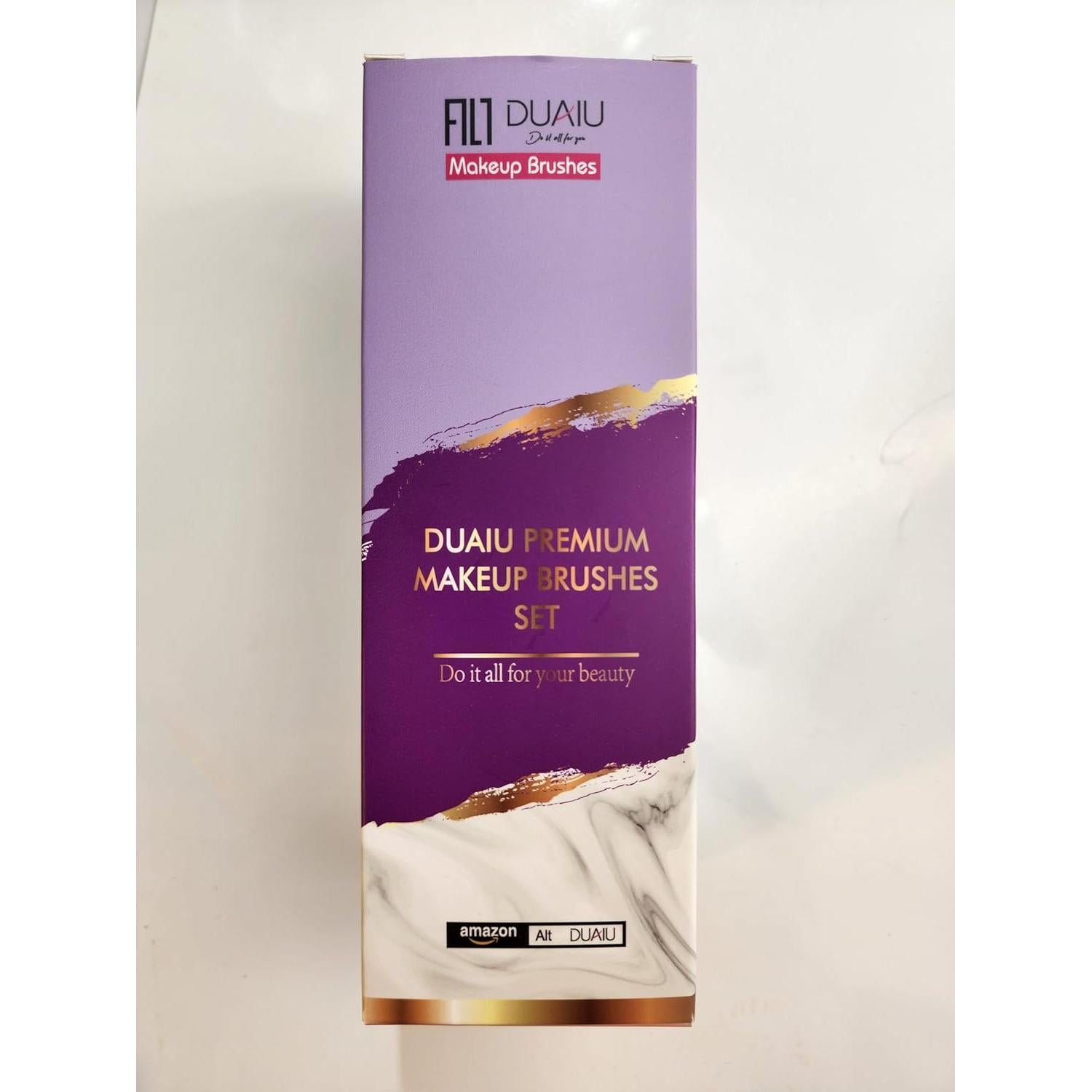 Conjunto de Pinceles de Maquillaje DUAIU 15 Pcs Profesional