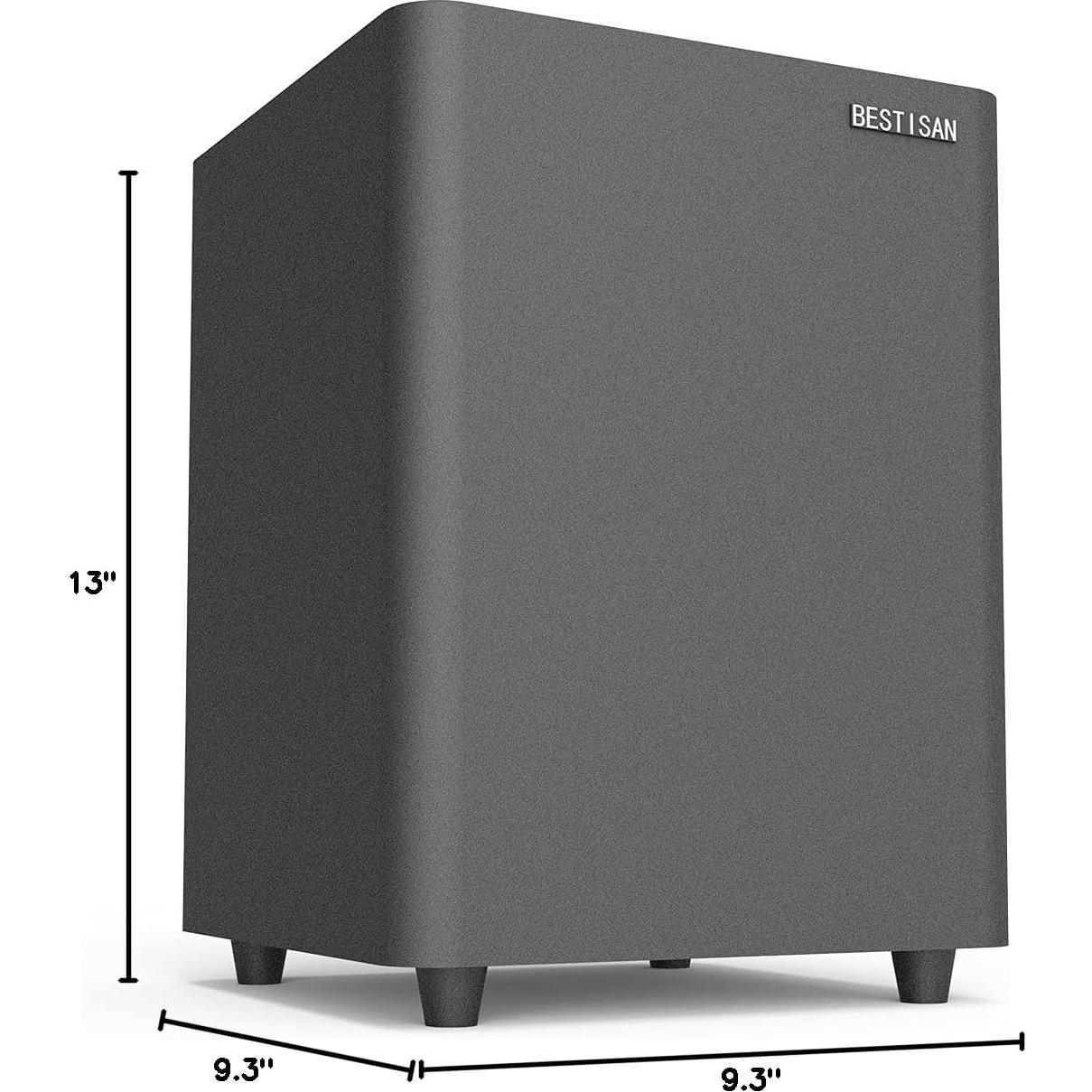 Subwoofer Bestisan SW65C 6.5" Compacto para Audio Hogar