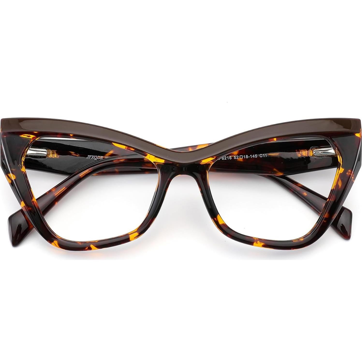 Gafas de Bloqueo de Luz Azul JFXQDR RF6216 Ojo de Gato UV400