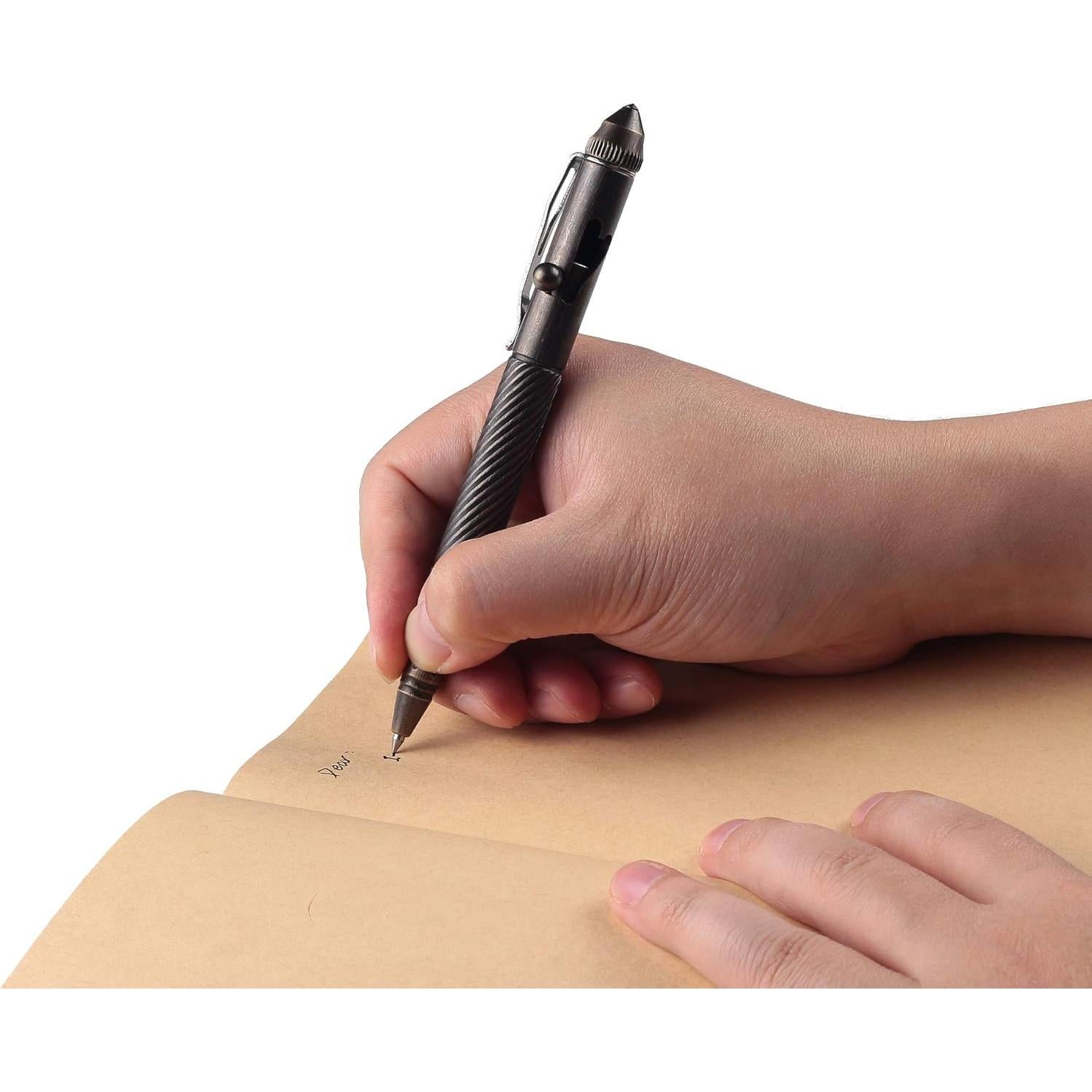 Bolígrafo de Perno SMOOTHERPRO de Latón Natural EDC