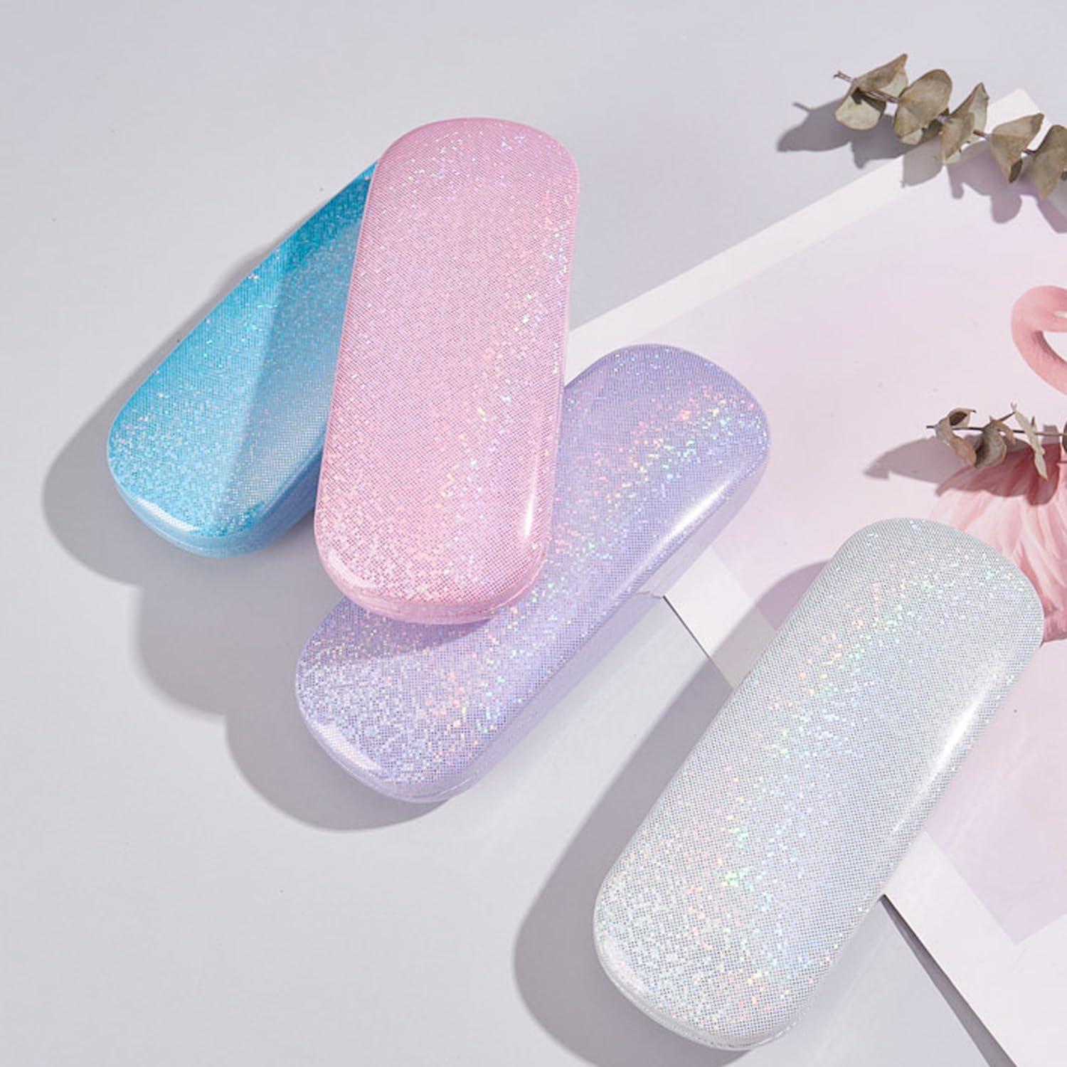 Estuche Duro para Gafas ABBAJI 2 en 1 Negro Brillante