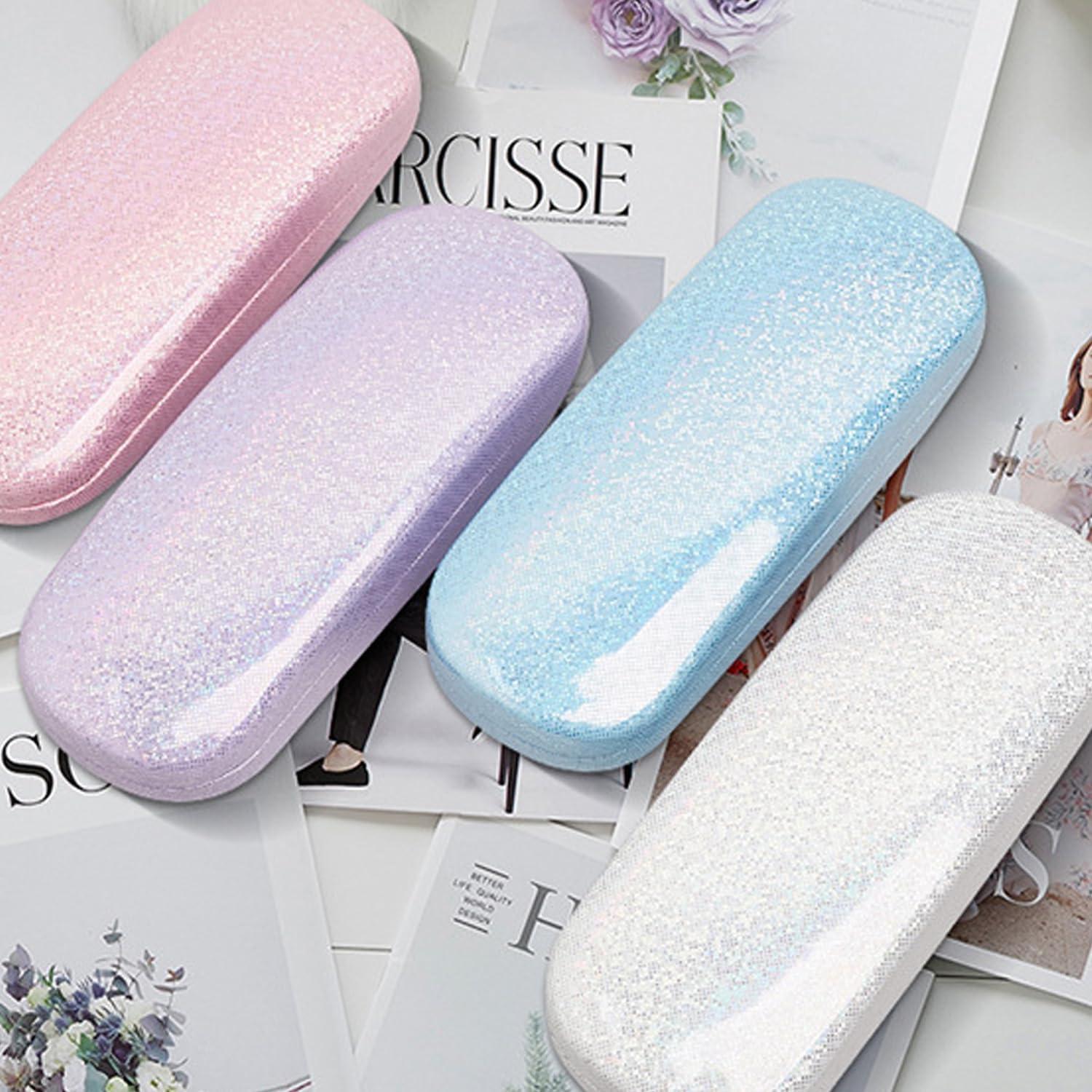 Estuche Duro para Gafas ABBAJI 2 en 1 Negro Brillante