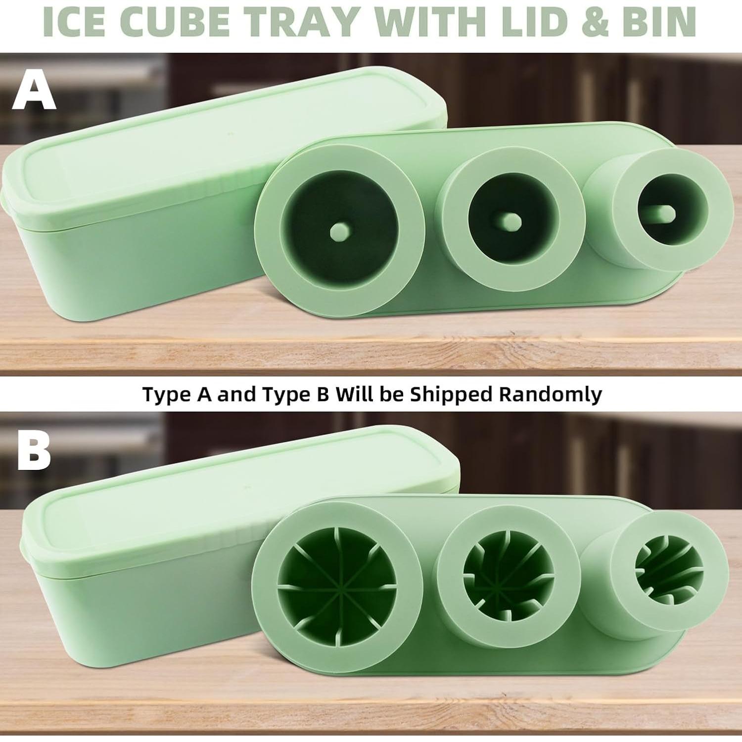 Molde de Hielo Tcamp de Silicona para Vaso 40 oz - Verde