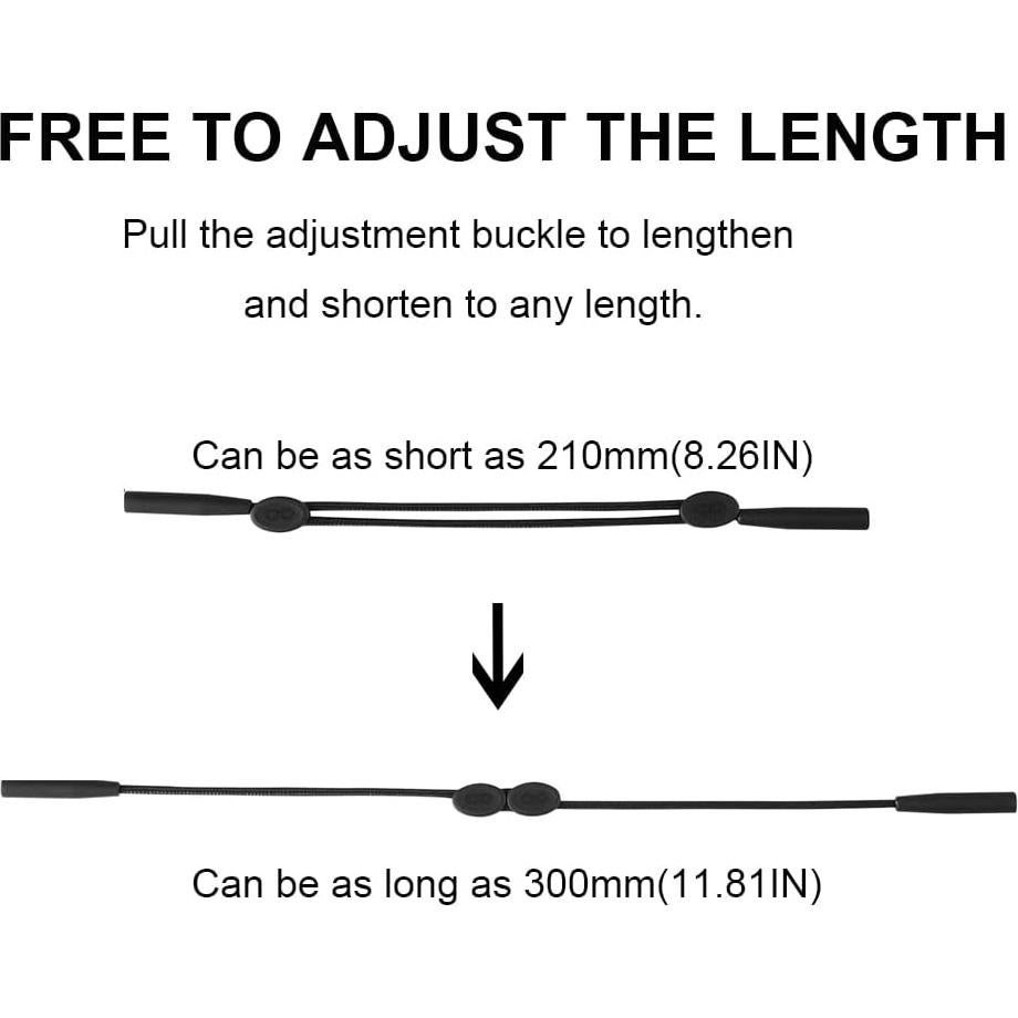 Correa de Gafas Junsika Ajustable para Hombres y Mujeres