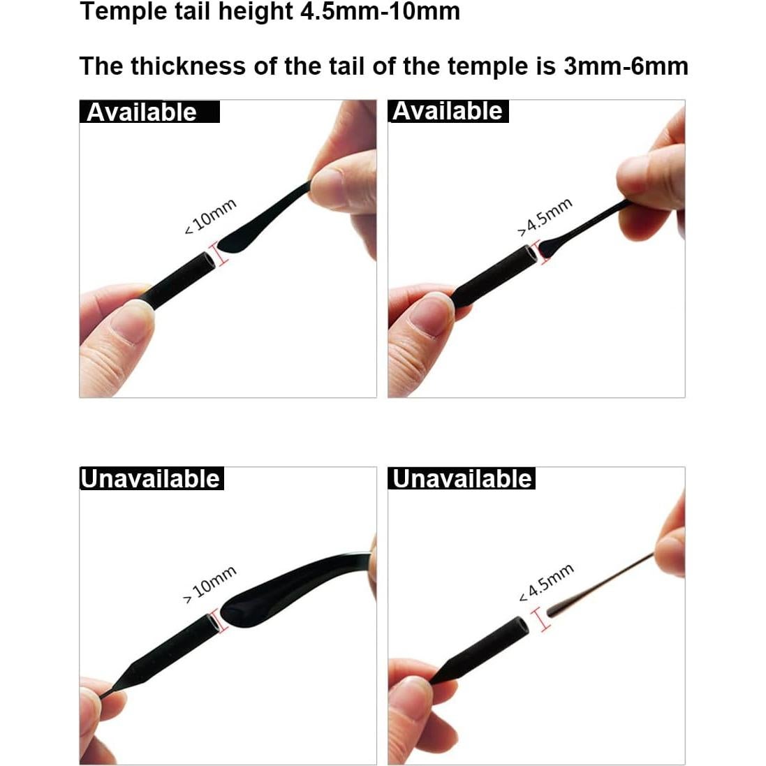 Correa Ajustable para Gafas Junsika 6 Piezas Deportivas