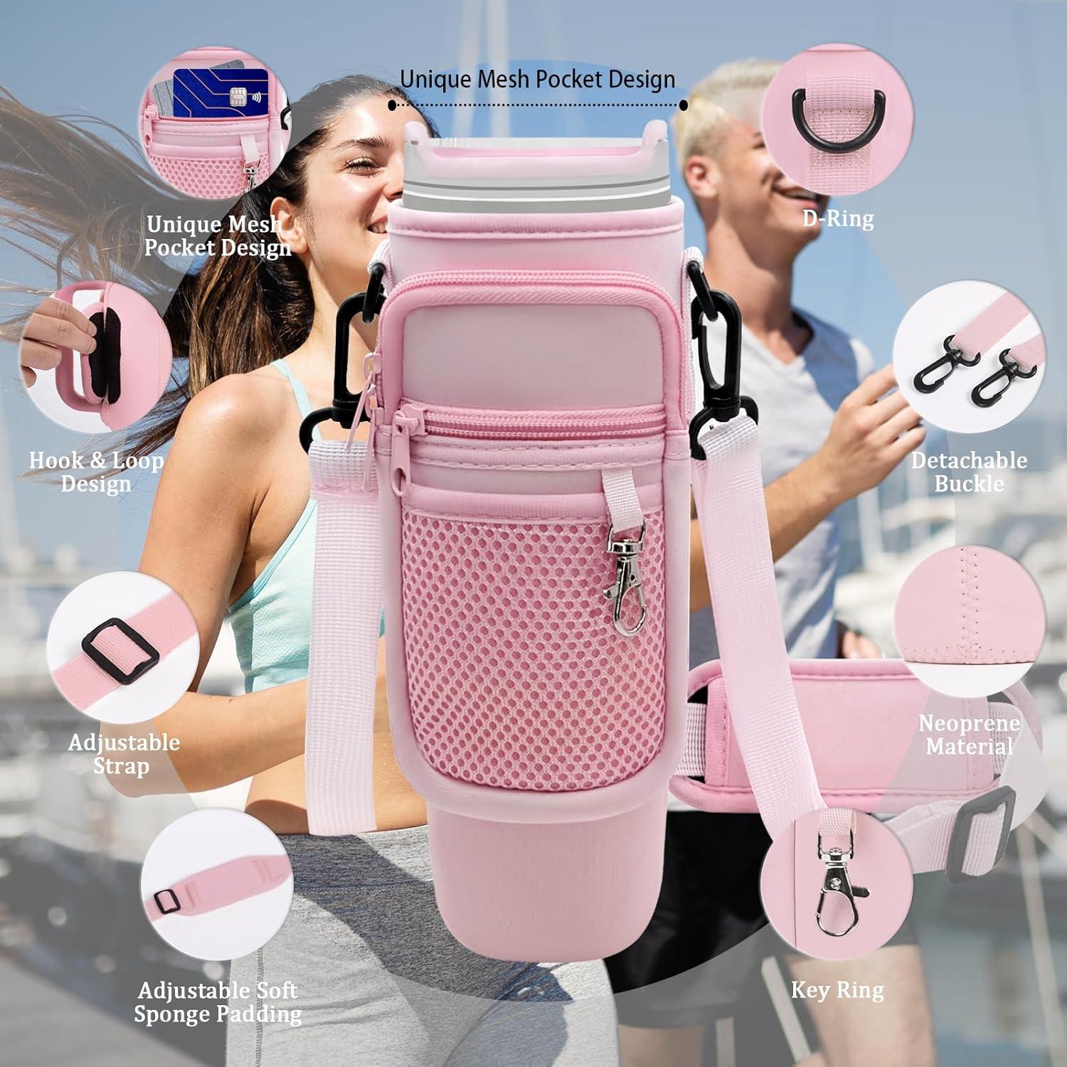 Accesorios para Taza Stanley 40 oz JMY con Funda y Popote