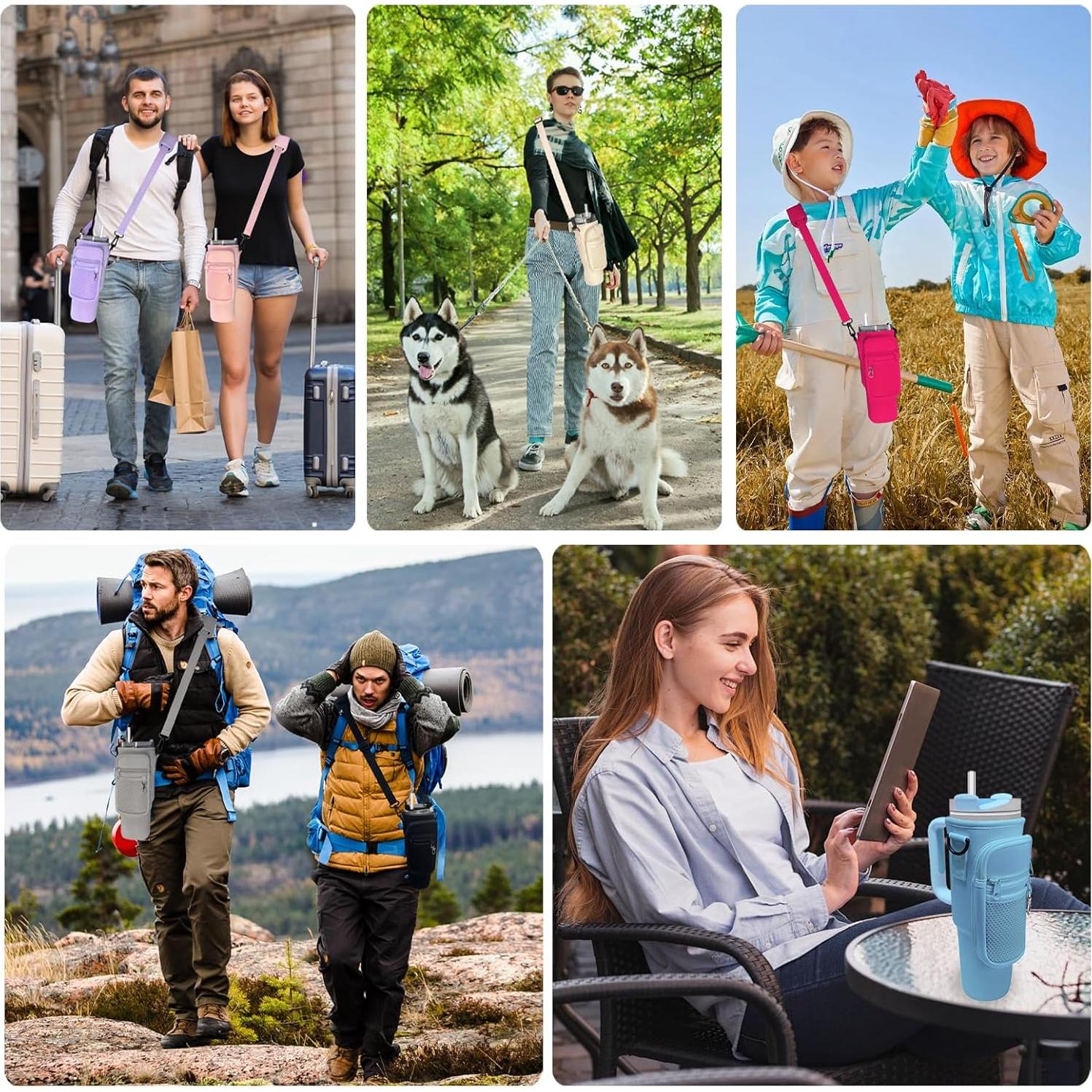 Accesorios para Taza Stanley 40 oz JMY con Funda y Popote