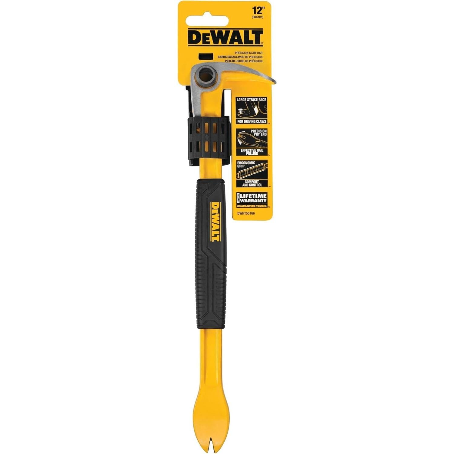 DEWALT Agarre de Barra de Garra 30.5 cm Multicolor