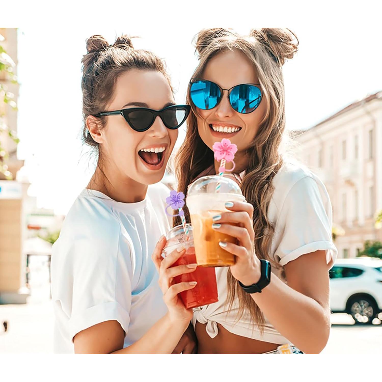 Tapa de Silicona para Taza Stanley 10mm 3 Piezas Floral