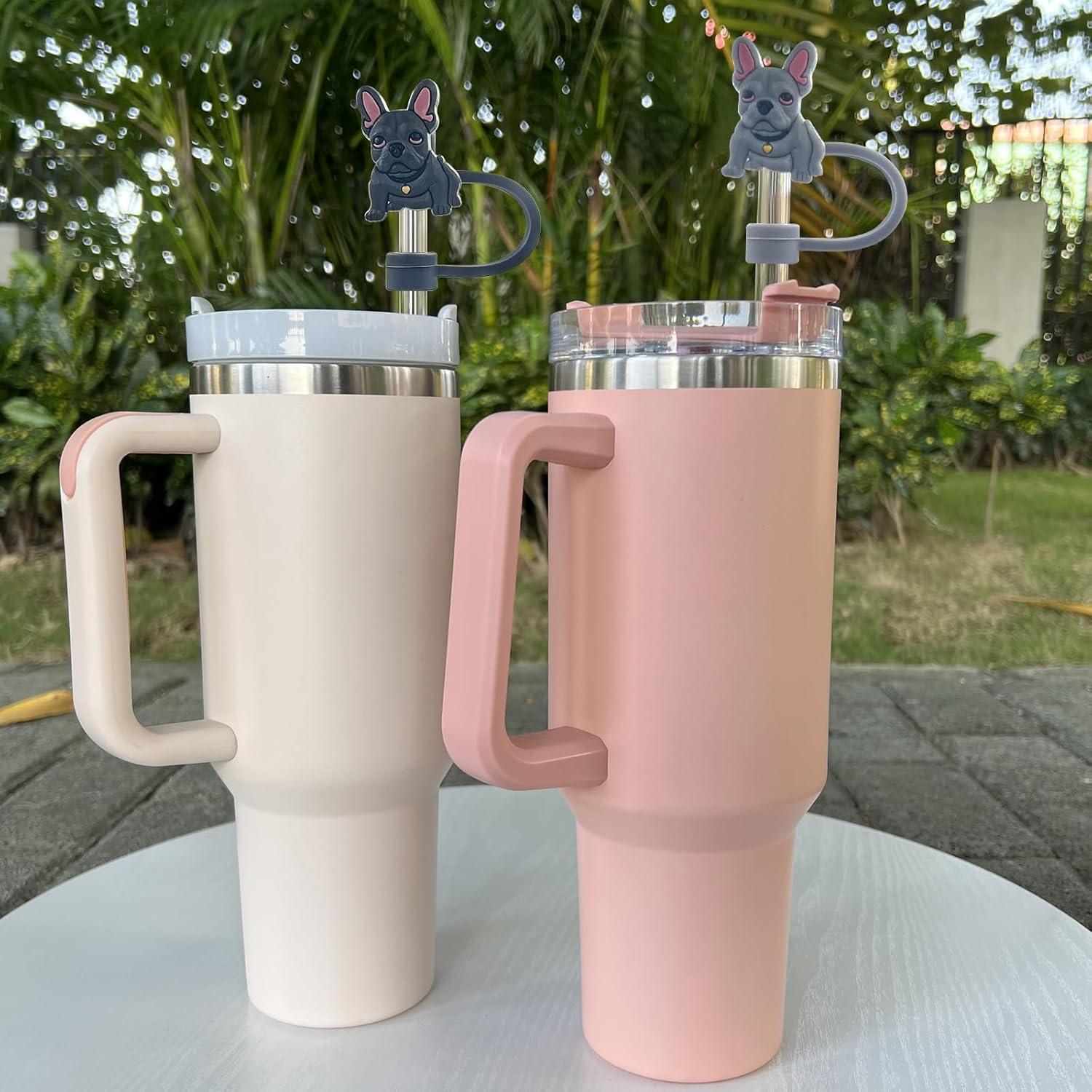 4 Pcs Tapas de Silicona Velaco para Pajitas 10mm Reutilizables