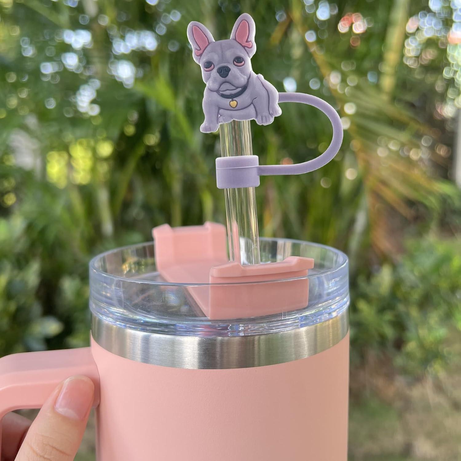 4 Pcs Tapas de Silicona Velaco para Pajitas 10mm Reutilizables