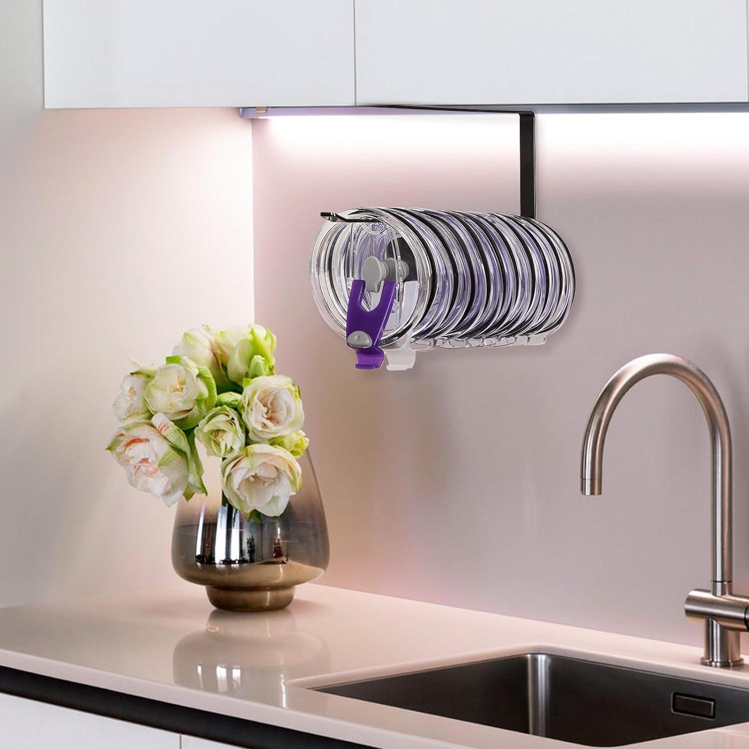 Organizador de Tapas de Vaso Jolensoy Negro 10 Tapas