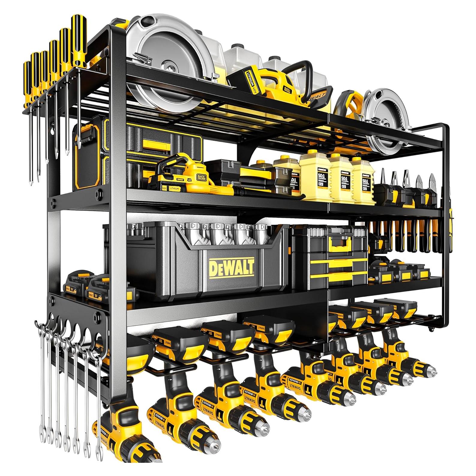 Organizador de Herramientas POKIPO 4 Capas Montado en Pared