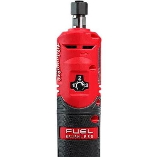 Rectificador Inalámbrico Milwaukee M12 FUEL 0.3 HP 1/4"