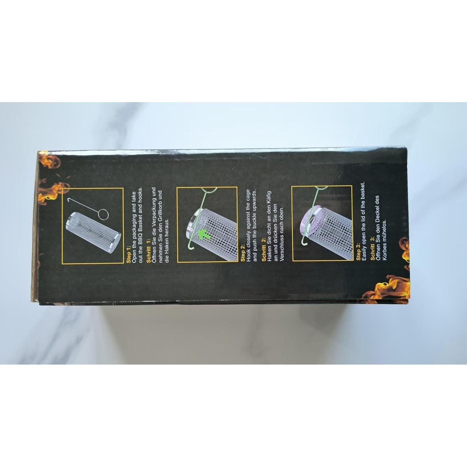 Cestas de Parrilla Ivtivfu 2PCS Acero Inoxidable 304