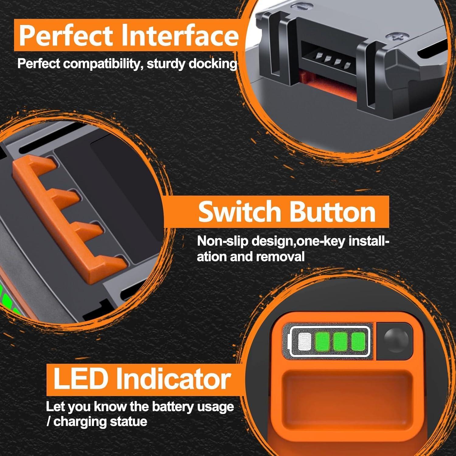 Batería de Litio FSKE 40V 3.5Ah para Black & Decker