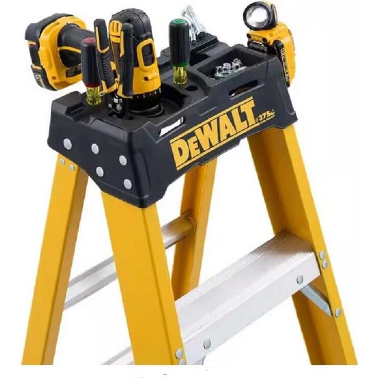 Escalera DeWalt 3,05m Fibra de Vidrio 170kg Antideslizante