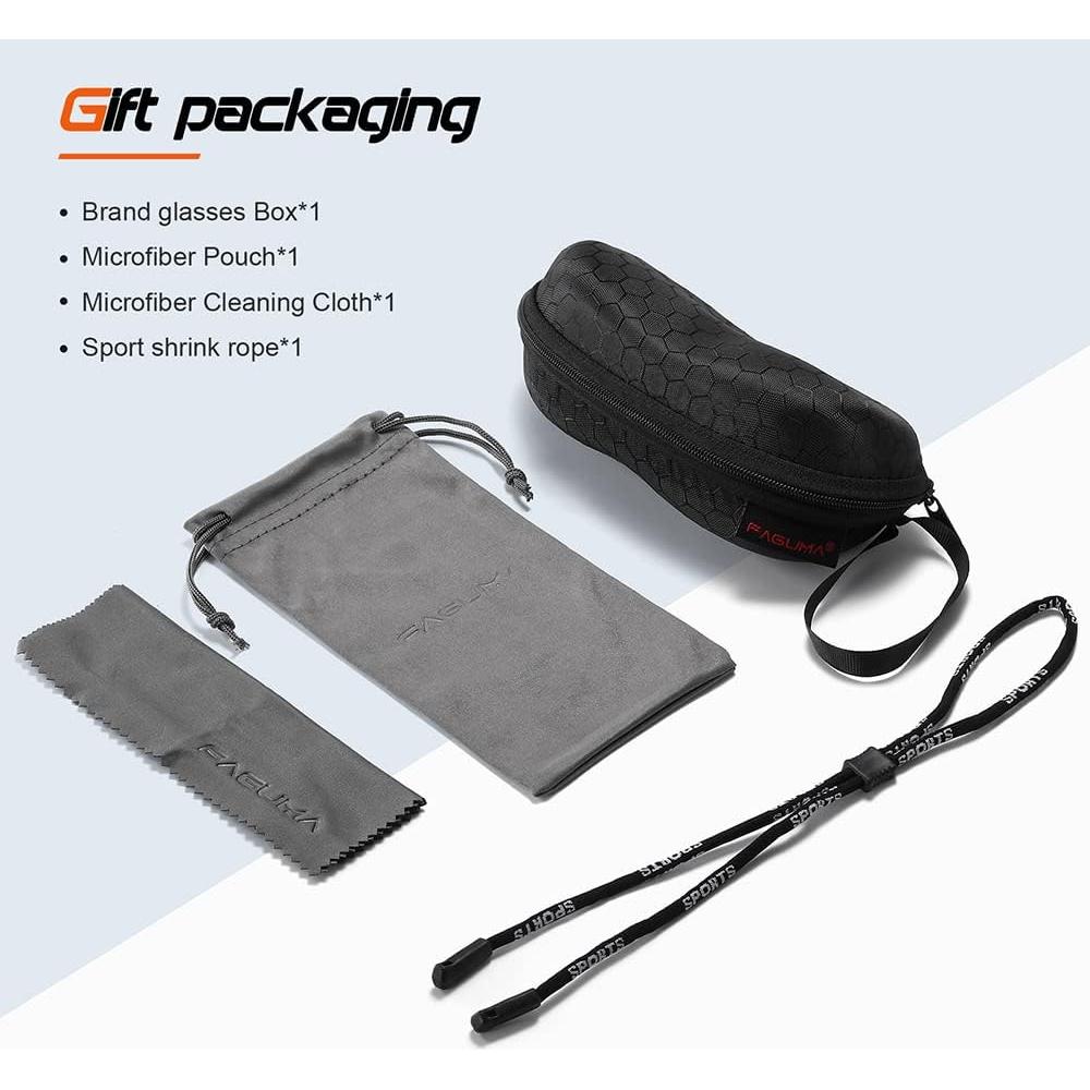 Gafas de sol deportivas FAGUMA UV400 unisex TR90 polarizadas