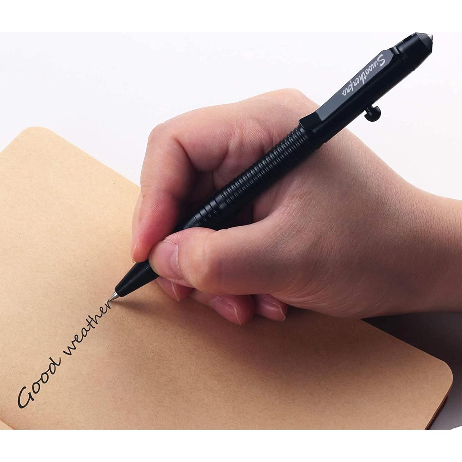 Bolígrafo Retráctil SMOOTHERPRO TG205 Aluminio Negro