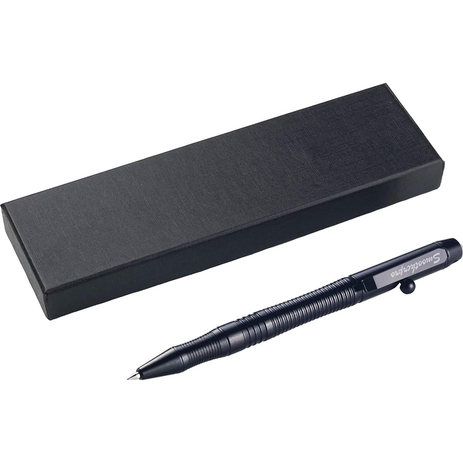 Bolígrafo Retráctil SMOOTHERPRO TG205 Aluminio Negro