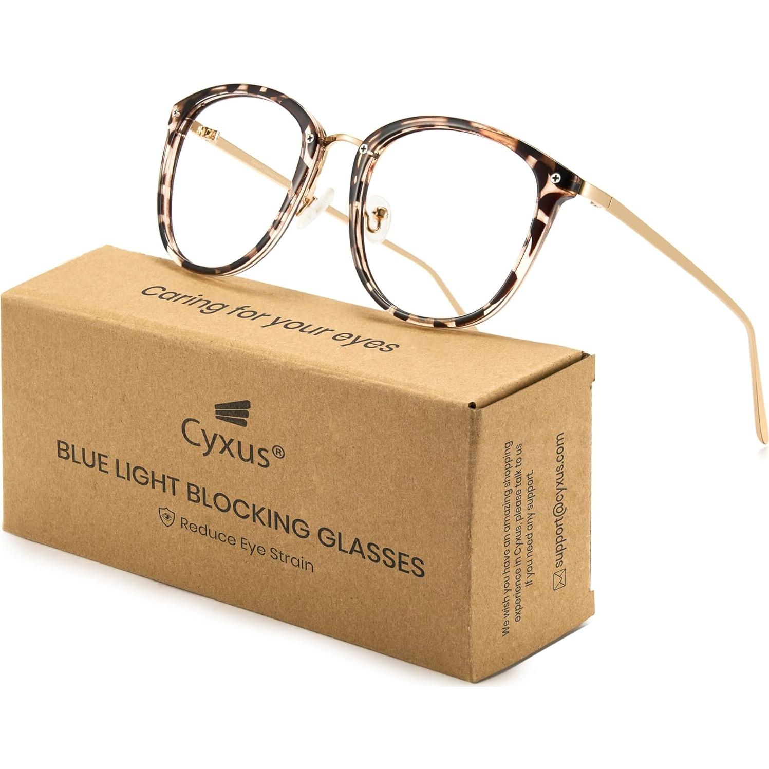 Gafas de Luz Azul Cyxus 8169 para Mujer - Anti Fatiga Ocular