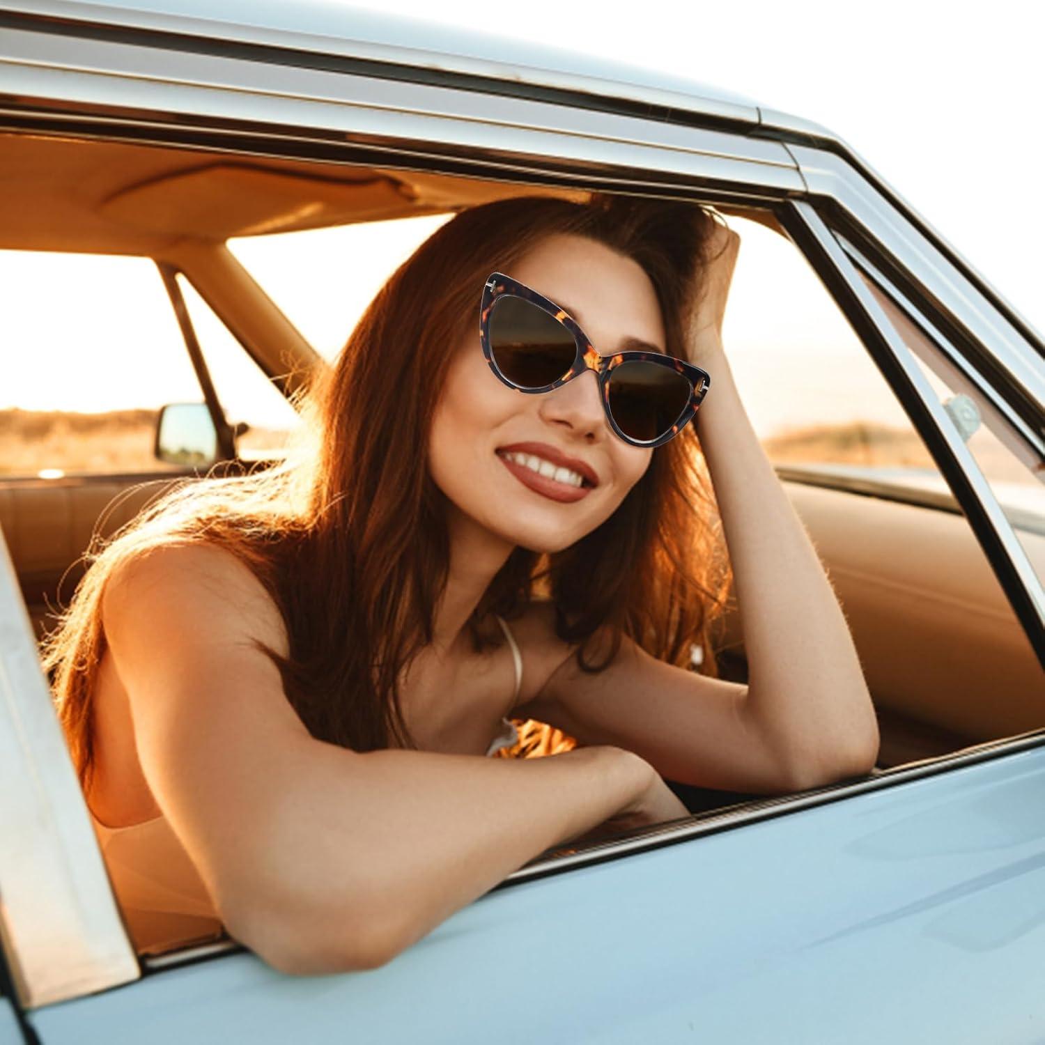 6 Gafas de Lectura Ojo de Gato Mujeres Bloqueo Luz Azul